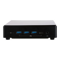 Produktbild för ECS LIVA Z3 Plus - USFF Core i3 10110U 2.1 GHz - 0 GB - ingen HDD