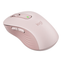Produktbild för Logitech Signature M650 L - mus - stor storlek - 2.4 GHz, Bluetooth - rosa
