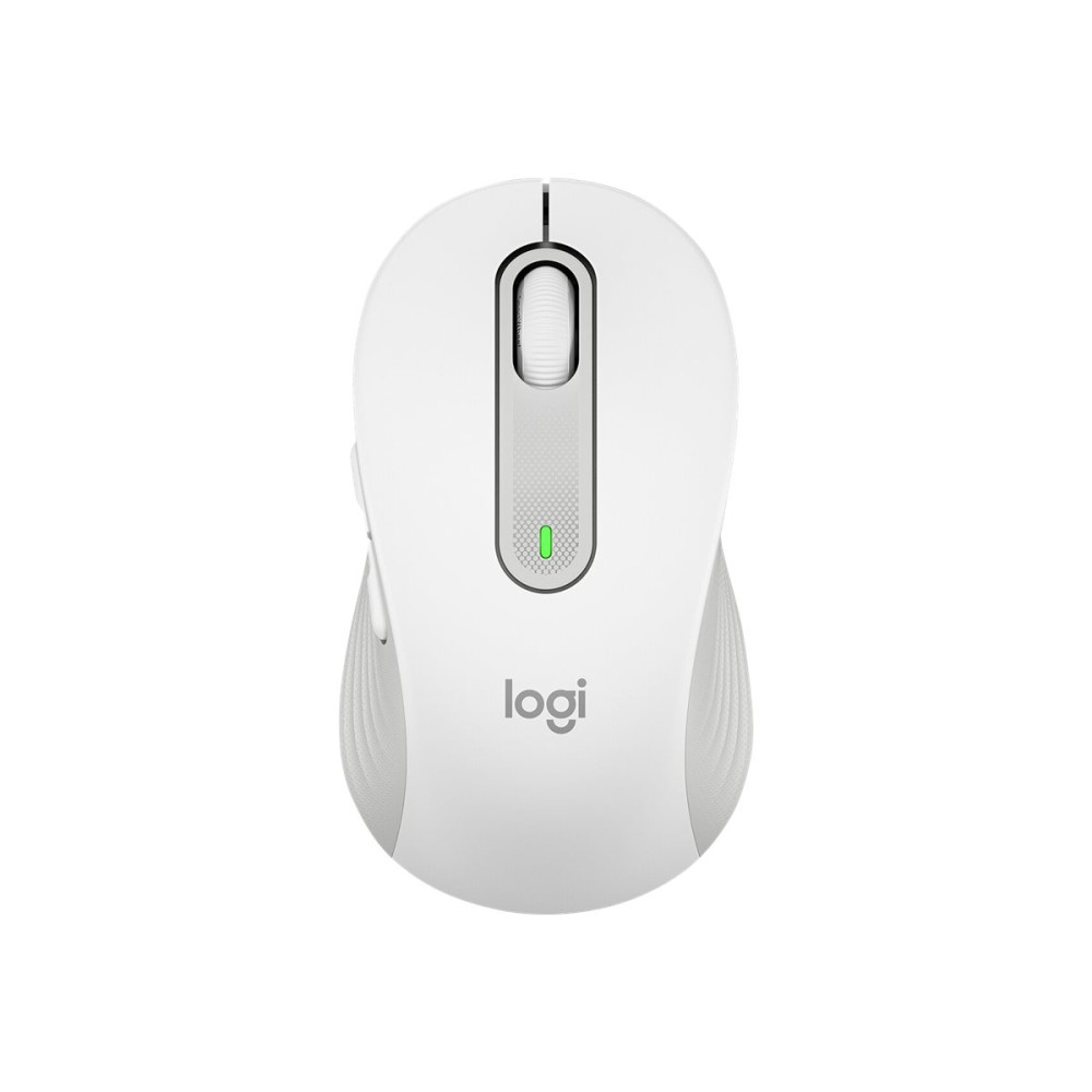 Produktbild för Logitech Signature M650 L - mus - stor storlek - 2.4 GHz, Bluetooth - offwhite