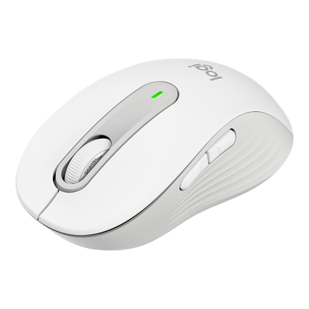 Produktbild för Logitech Signature M650 L - mus - stor storlek - 2.4 GHz, Bluetooth - offwhite