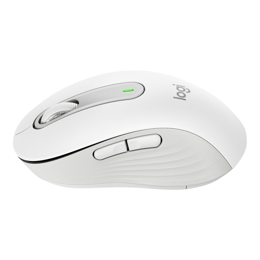 Produktbild för Logitech Signature M650 L - mus - stor storlek - 2.4 GHz, Bluetooth - offwhite