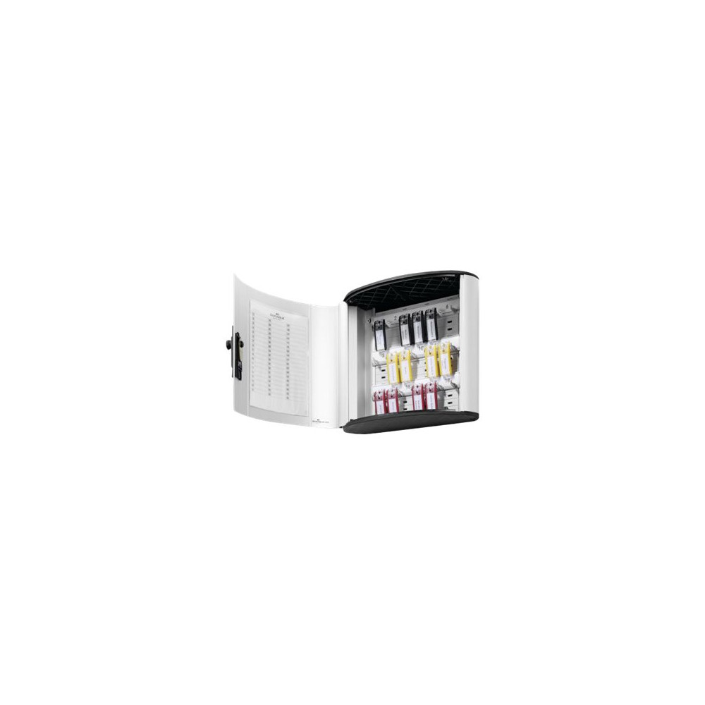 Produktbild för DURABLE KEY BOX - nyckelskåp - 1 dörrar - 18 krokar - silver