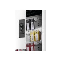 Produktbild för DURABLE KEY BOX - nyckelskåp - 1 dörrar - 18 krokar - silver