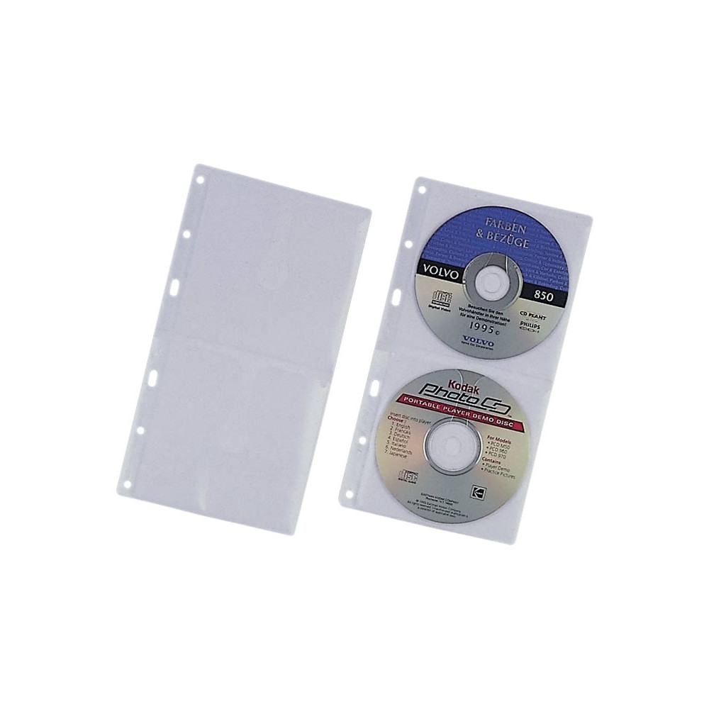 Produktbild för Durable CD Wallets - blad för CD-pärm