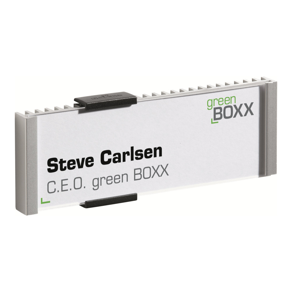 Produktbild för DURABLE INFO SIGN teckenhållare - silver