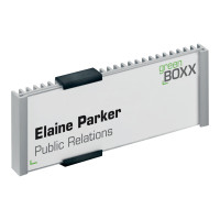 Produktbild för DURABLE INFO SIGN teckenhållare - silver