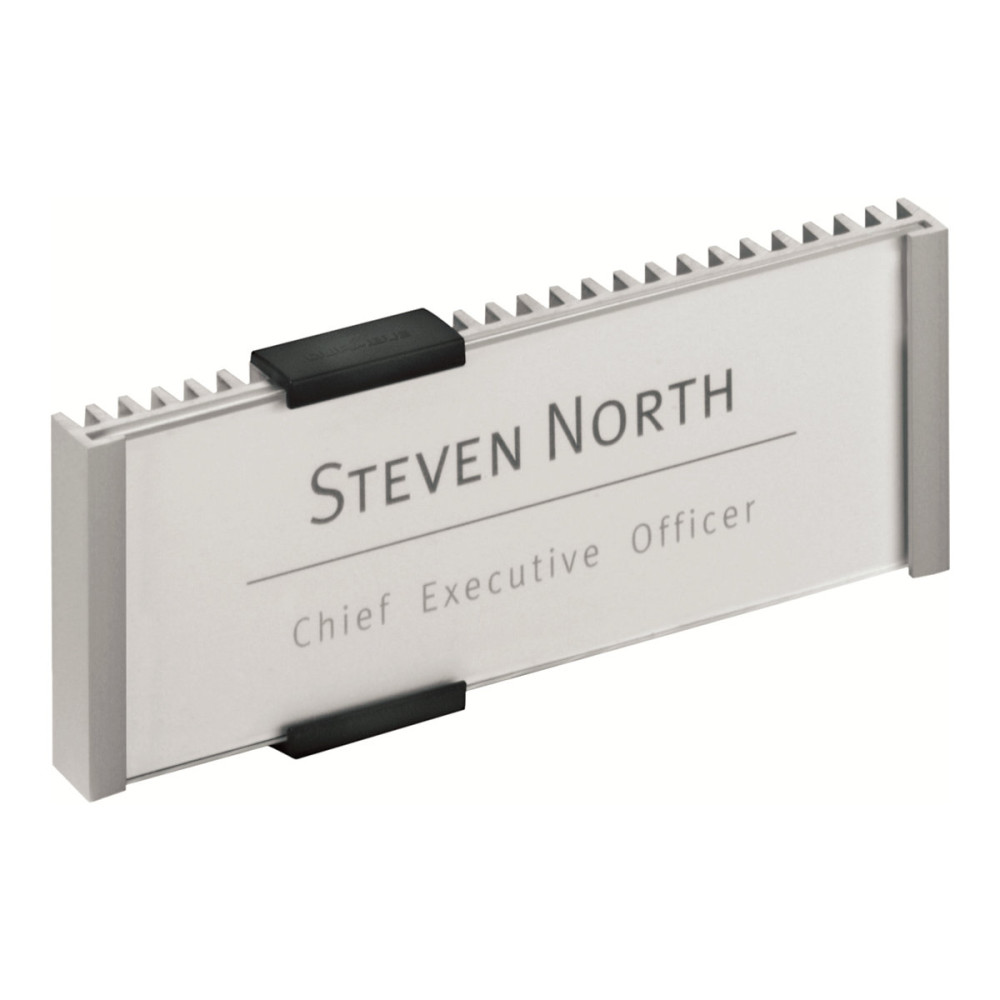 Produktbild för DURABLE INFO SIGN teckenhållare - silver