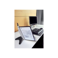 Produktbild för DURABLE SHERPA SOHO - displaypanelsystem - för A4 - svart