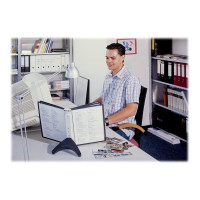 Produktbild för DURABLE SHERPA SOHO - displaypanelsystem - för A4 - svart