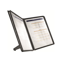 Produktbild för DURABLE SHERPA SOHO - displaypanelsystem - för A4 - svart