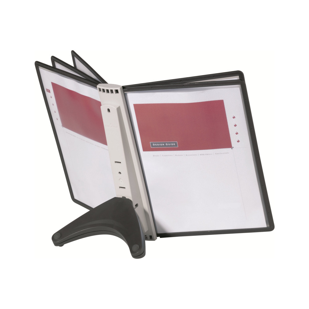 Produktbild för DURABLE SHERPA SOHO - displaypanelsystem - för A4 - svart