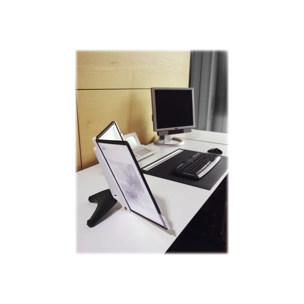Produktbild för DURABLE SHERPA SOHO - displaypanelsystem - för A4 - svart