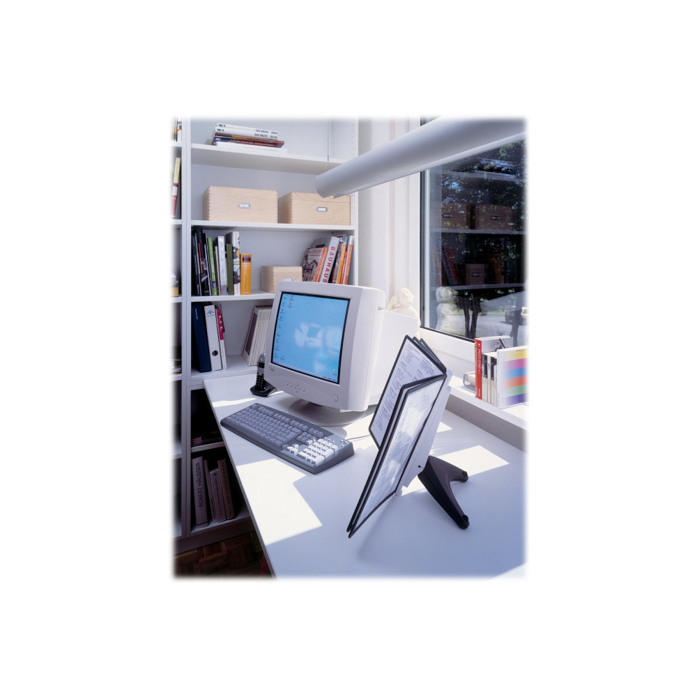 Produktbild för DURABLE SHERPA SOHO - displaypanelsystem - för A4 - svart