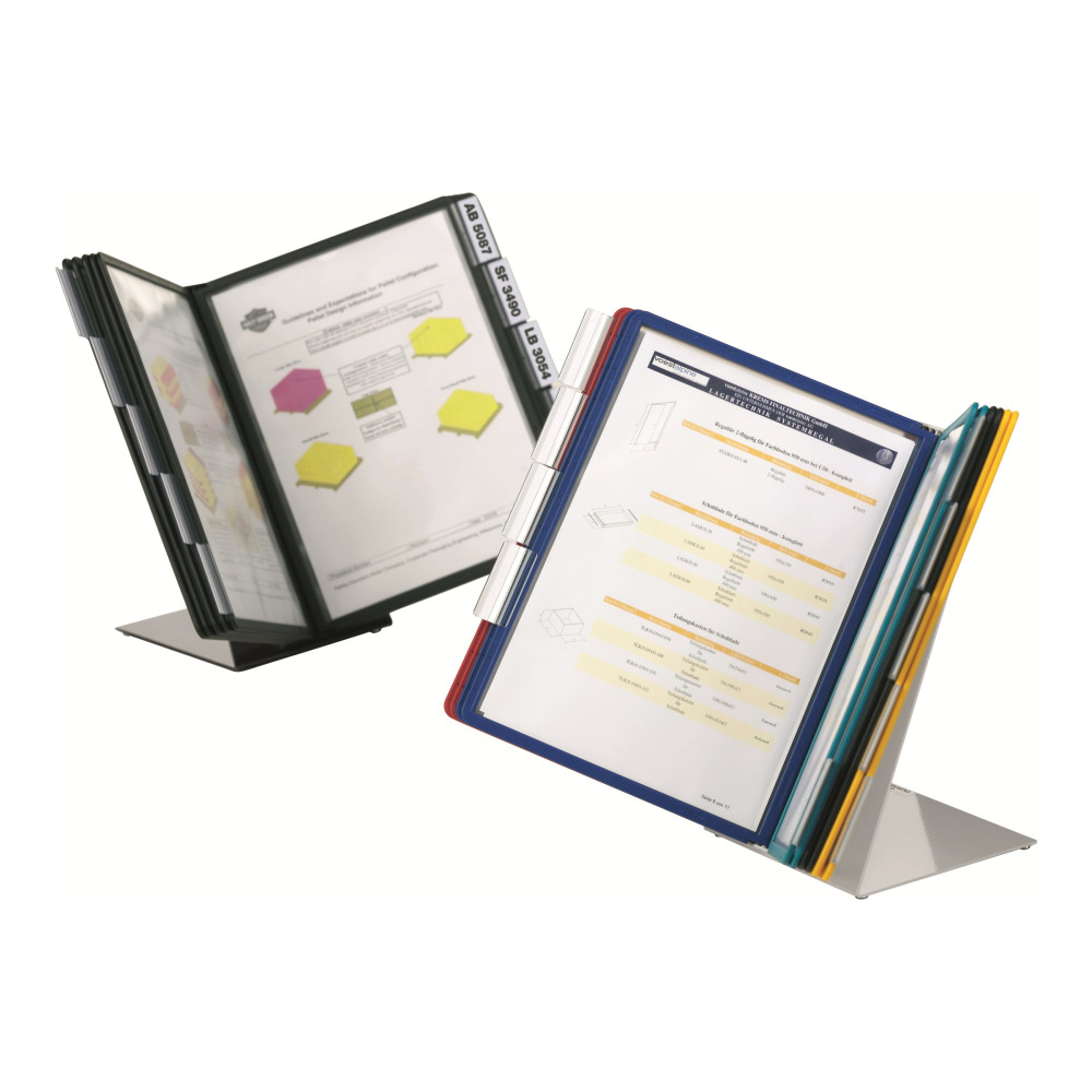 Produktbild för DURABLE VARIO TABLE - displaypanelsystem - för A4 - blandade färger