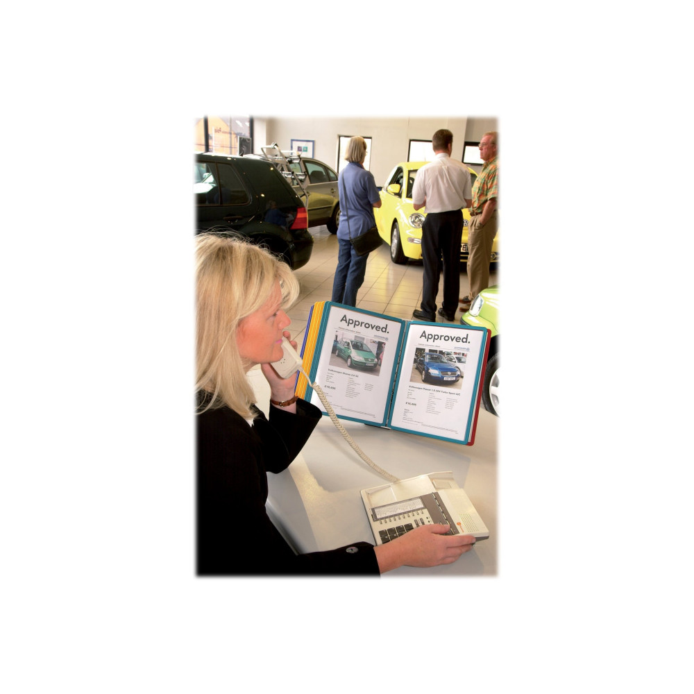 Produktbild för DURABLE VARIO TABLE - displaypanelsystem - för A4 - blandade färger