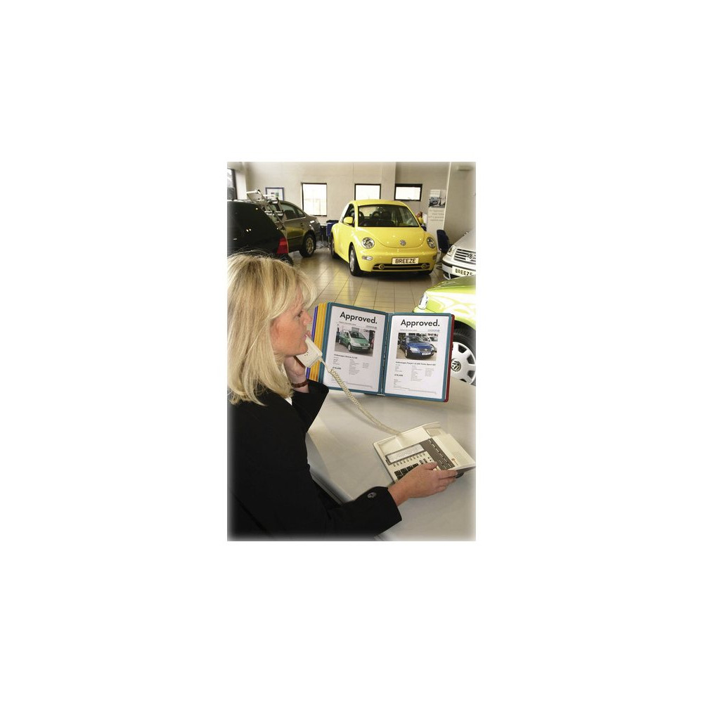Produktbild för DURABLE VARIO TABLE - displaypanelsystem - för A4 - blandade färger