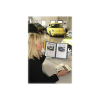 Produktbild för DURABLE VARIO TABLE - displaypanelsystem - för A4 - blandade färger
