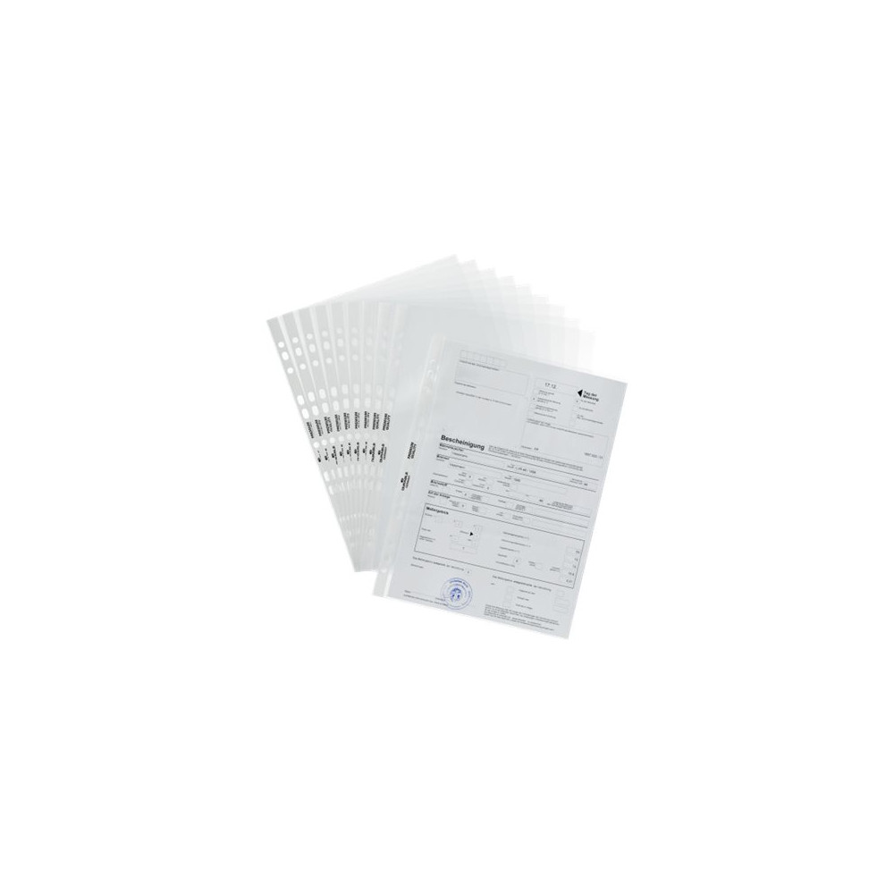Produktbild för DURABLE PREMIUM - arkskyddare - för A4 - transparent (paket om 100)