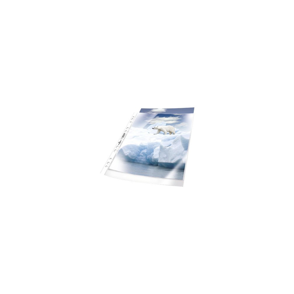 Produktbild för DURABLE PREMIUM - arkskyddare - för A4 - transparent (paket om 100)