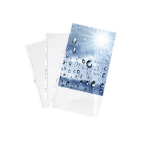 Produktbild för DURABLE PREMIUM - arkskyddare - för A4 - transparent (paket om 100)