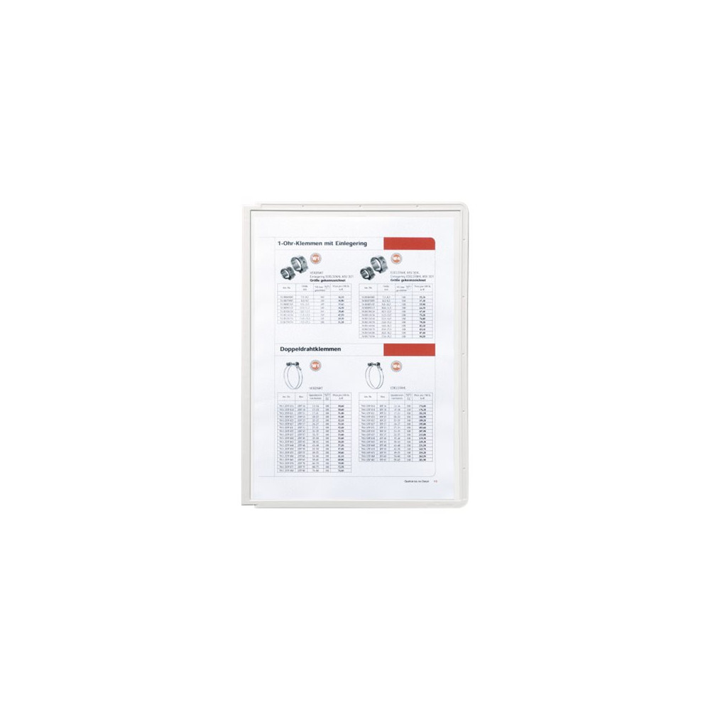 Produktbild för DURABLE SHERPA displaypanel - för A4 (paket om 5)