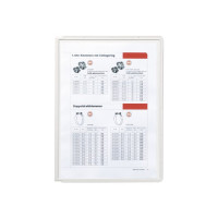 Produktbild för DURABLE SHERPA displaypanel - för A4 (paket om 5)