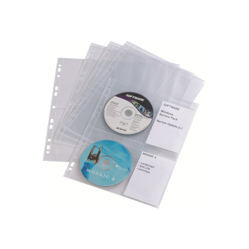 DURABLE Hunke & Jochheim Durable CD/DVD Cover Light M - blad för CD-pärm