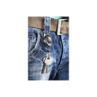 Produktbild för DURABLE JOJO STYLE märkesrulle - svart