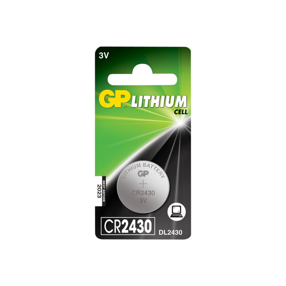Produktbild för GP batteri x CR2430 - Li