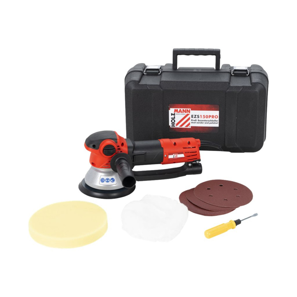 Produktbild för Holzmann EZS150PRO_230V - disc sander/polisher - 710 W - 6-speed - 150 mm