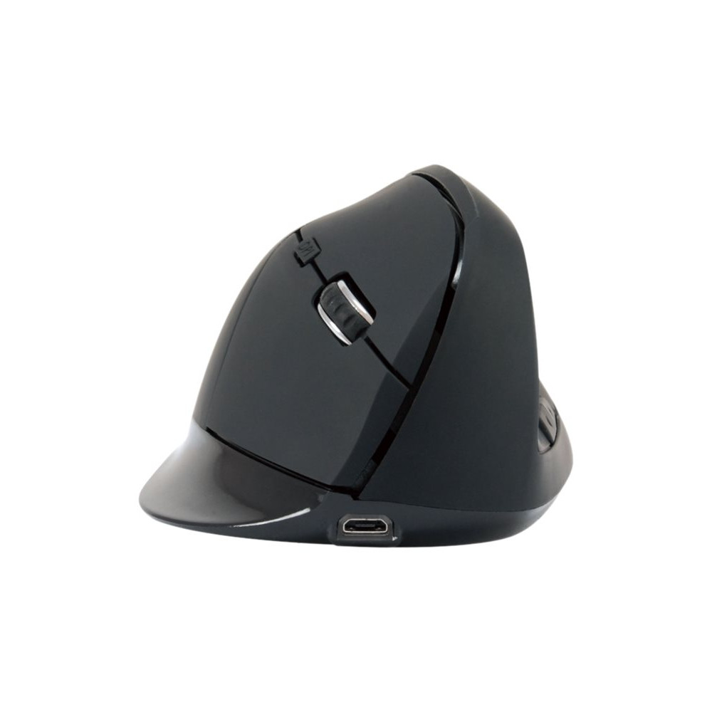 Produktbild för Conceptronic LORCAN03B ERGO - vertikal mus - Bluetooth 5.2 - svart