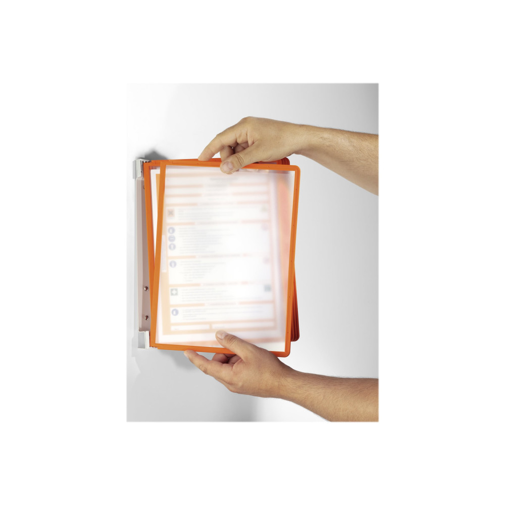 Produktbild för DURABLE VARIO WALL - displaypanelsystem - för A4 - orange