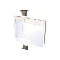 Produktbild för DURABLE INFO SIGN teckenhållare - silver