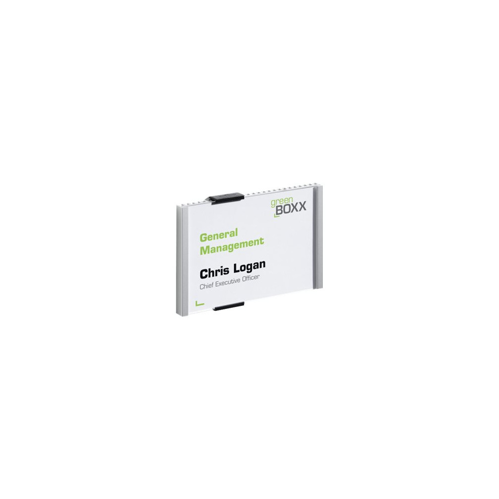 Produktbild för DURABLE INFO SIGN teckenhållare - silver