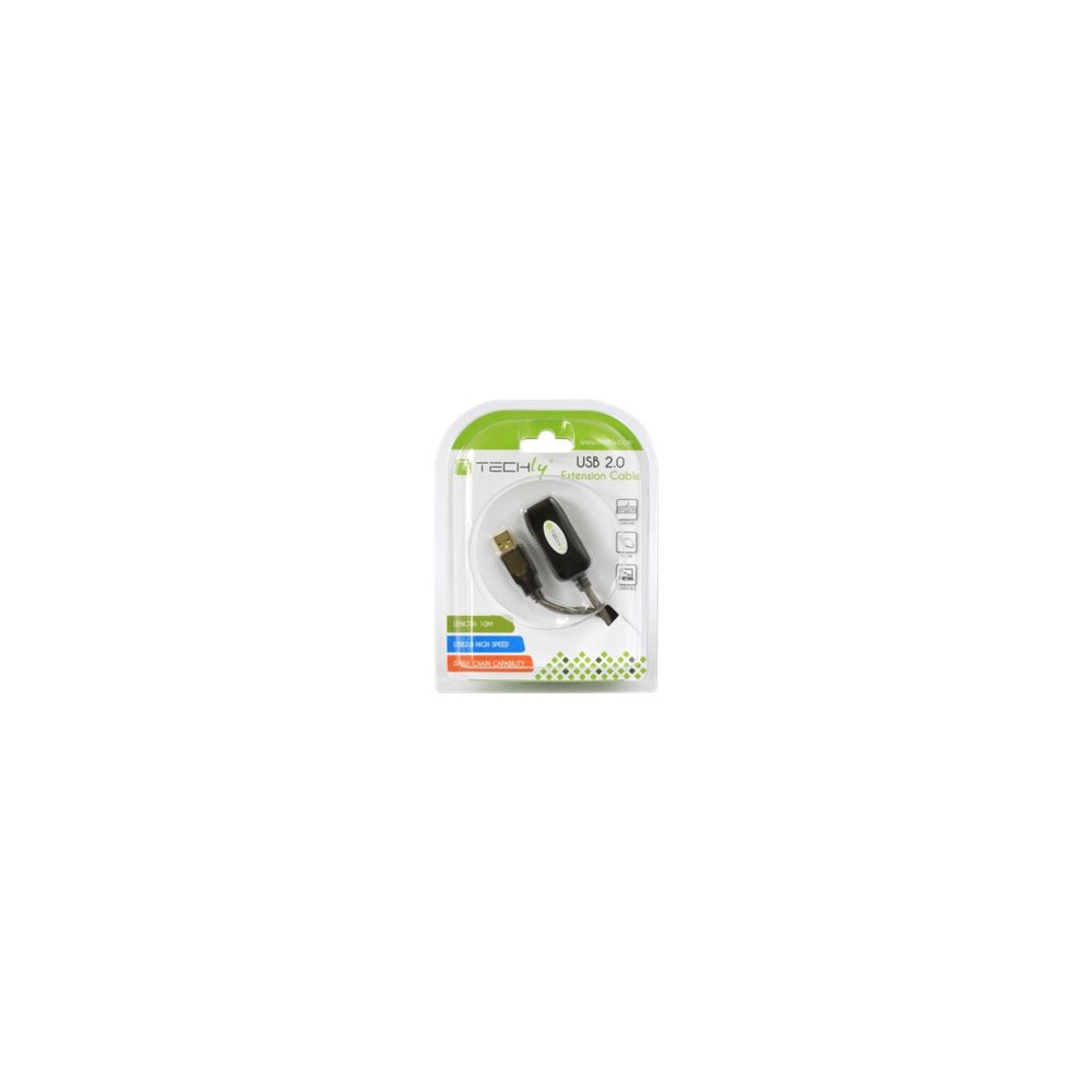 Produktbild för TECHly - USB-förlängningskabel - USB till USB - 10 m