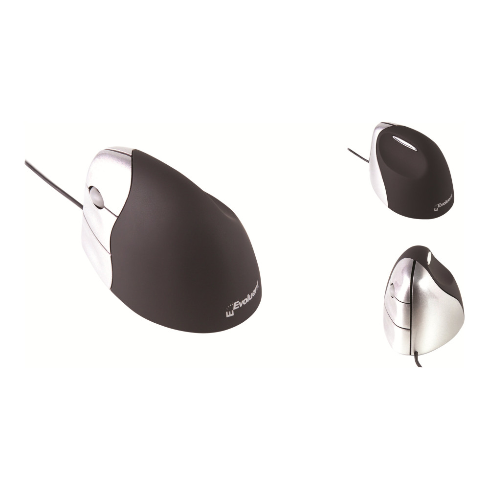 Produktbild för Bakker Elkhuizen Evoluent Vertical Mouse - vertikal mus - PS/2, USB