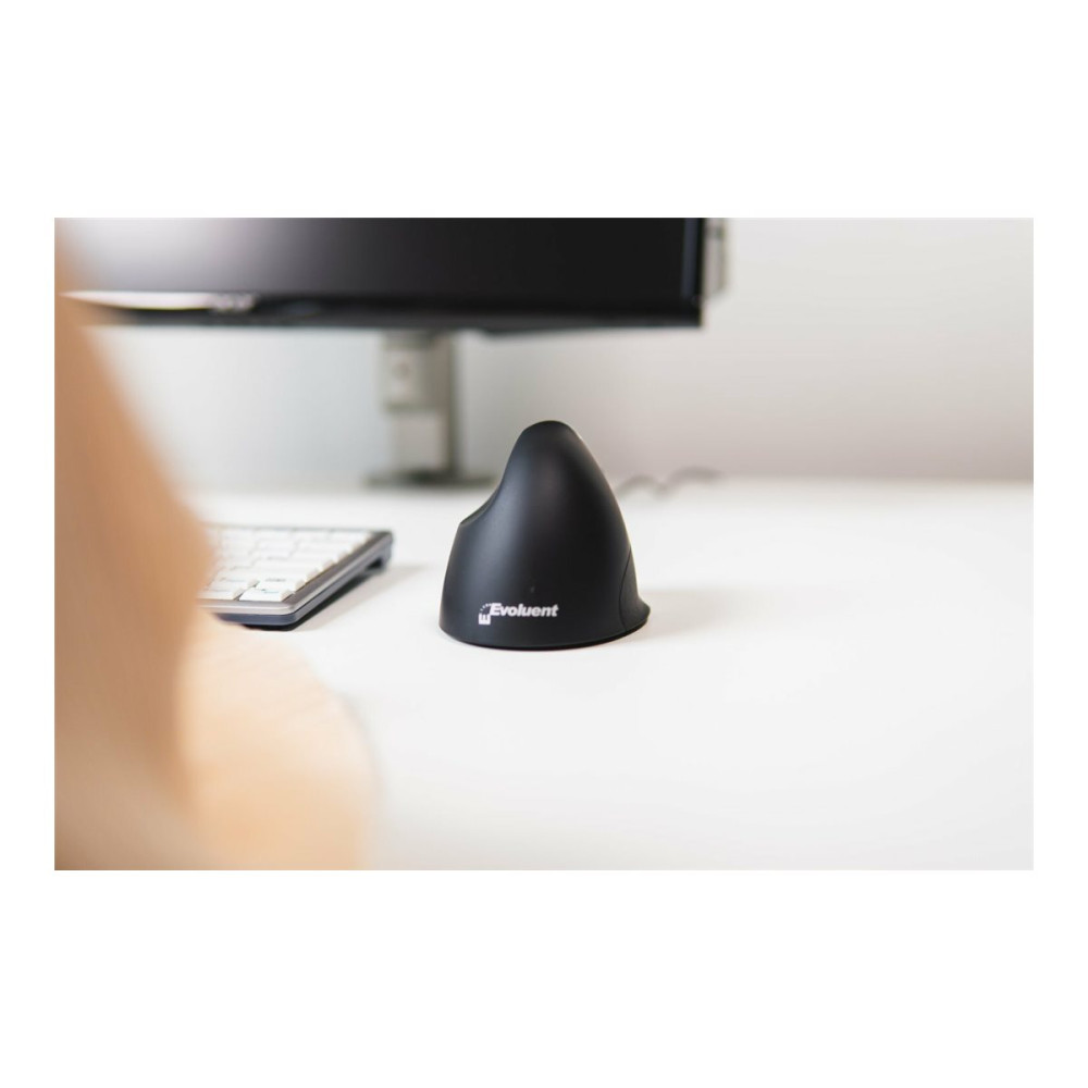 Produktbild för Bakker Elkhuizen Evoluent Vertical Mouse - vertikal mus - PS/2, USB