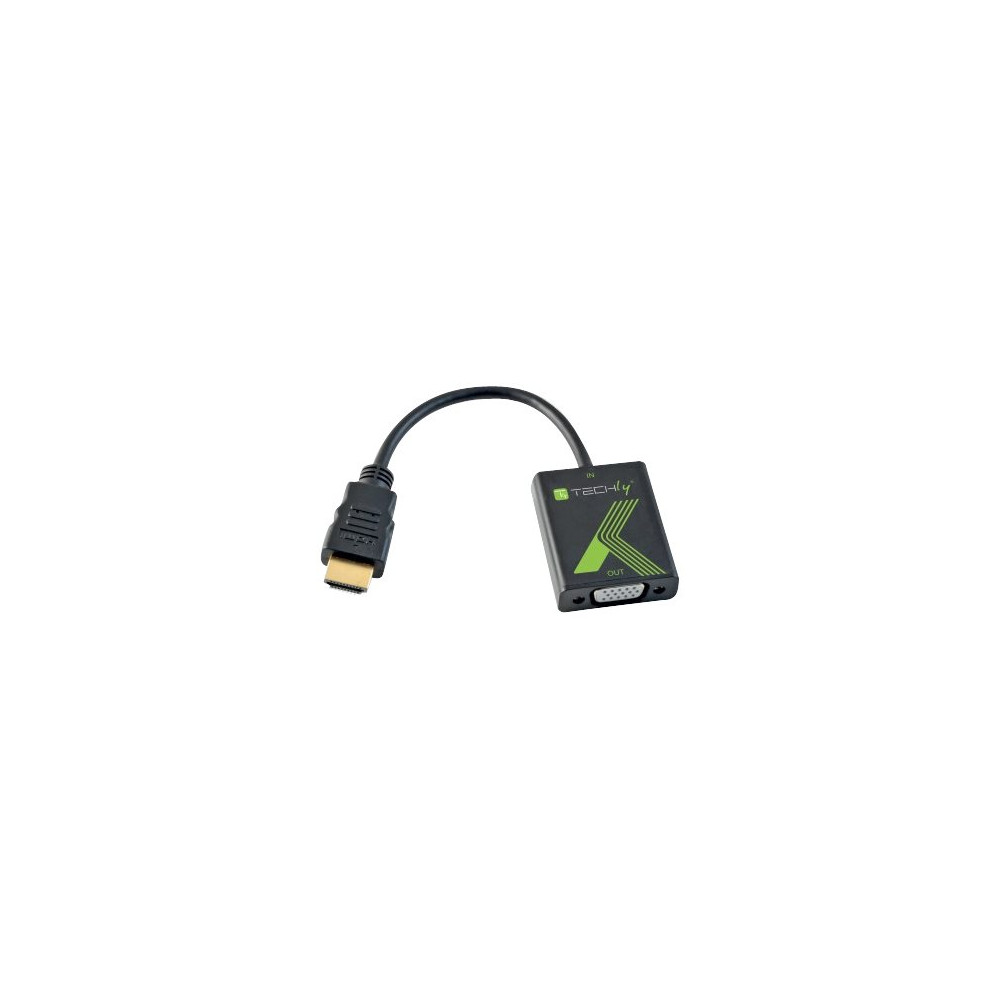 Produktbild för TECHly adapterkabel - HDMI / VGA - 10 cm