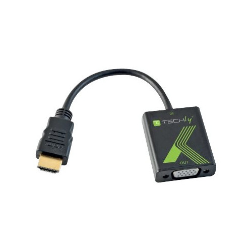 IC Intracom TECHly adapterkabel - HDMI / VGA - 10 cm - Bildkablar