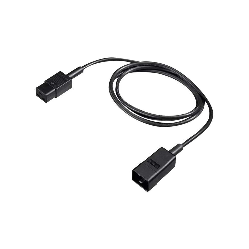 Produktbild för Rittal - förlängningskabel för ström - IEC 60320 C19 till IEC 60320 C20 - 1.8 m