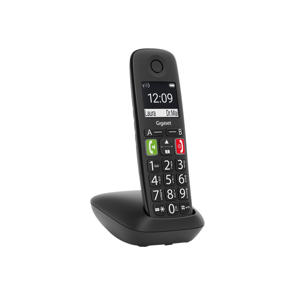 Produktbild för Gigaset E290 Duo - trådlös telefon med nummerpresentation + 1 extra handuppsättning
