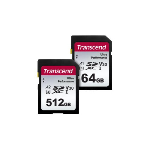Transcend Information Transcend 340S - flash-minneskort - 64 GB - SDXC UHS-I