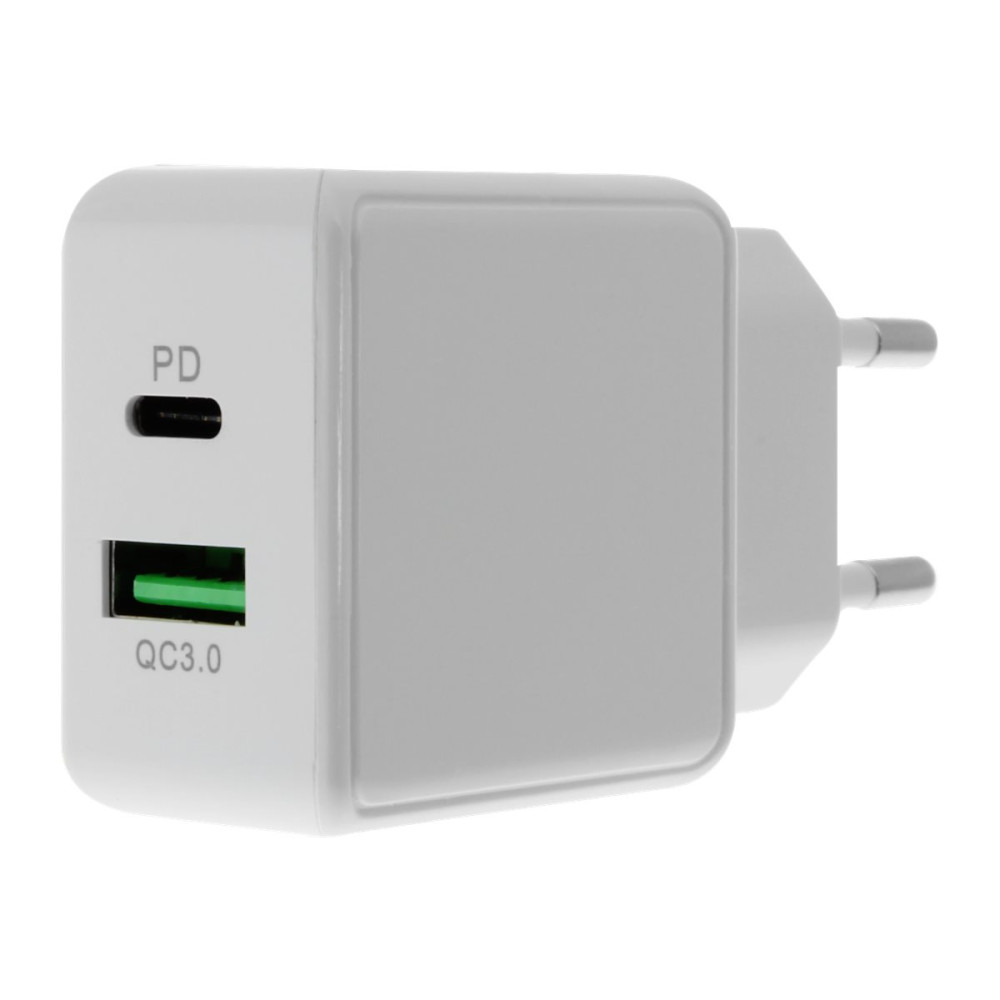 Produktbild för Insmat strömadapter - USB, USB-C - 25 watt