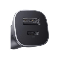 Produktbild för Ugreen strömadapter för bil - USB, USB-C - 18 watt
