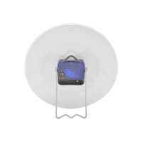 Produktbild för Nextime Little Disco - klocka - kvarts - skrivbord, väggmonterbar - 20 cm - tindrande silver