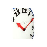 Produktbild för Nextime Boy - klocka - kvarts - väggmonterbar - 43 cm - blå