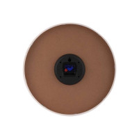 Produktbild för Nextime Sun Big - klocka - kvarts - väggmonterbar - 50 cm - turkos