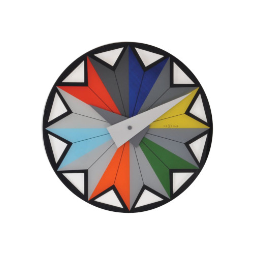 NeXtime Nextime Circus - klocka - kvarts - väggmonterbar - 43 cm
