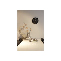 Produktbild för Nextime Serious - klocka - kvarts - väggmonterbar - 32 cm - svart