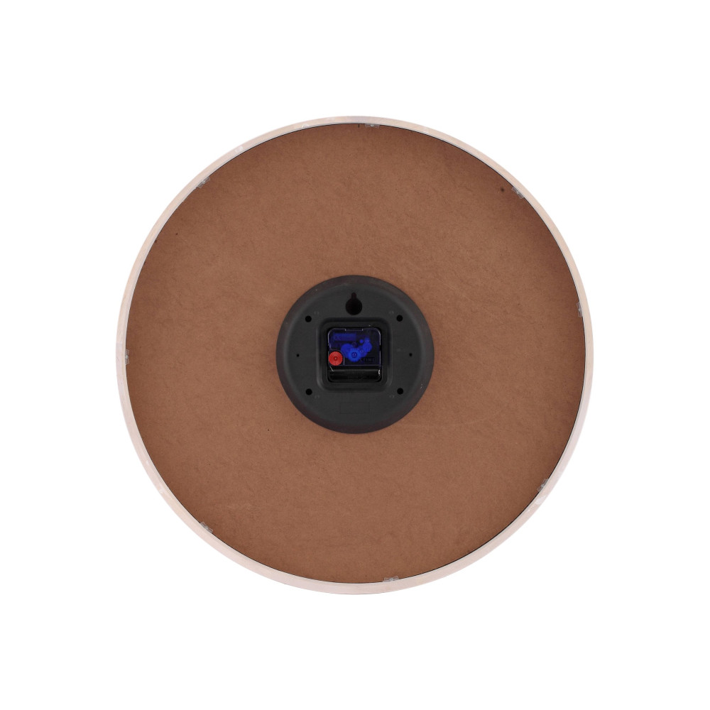 Produktbild för Nextime Sun Small - klocka - kvarts - väggmonterbar - 35 cm - beige